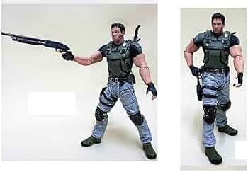 リアルショックアクションフィギュア シリーズ7 バイオハザード3 クリス・レッ… Resident Evil 3 Chris Real Shock Figure SERIES 7 Code